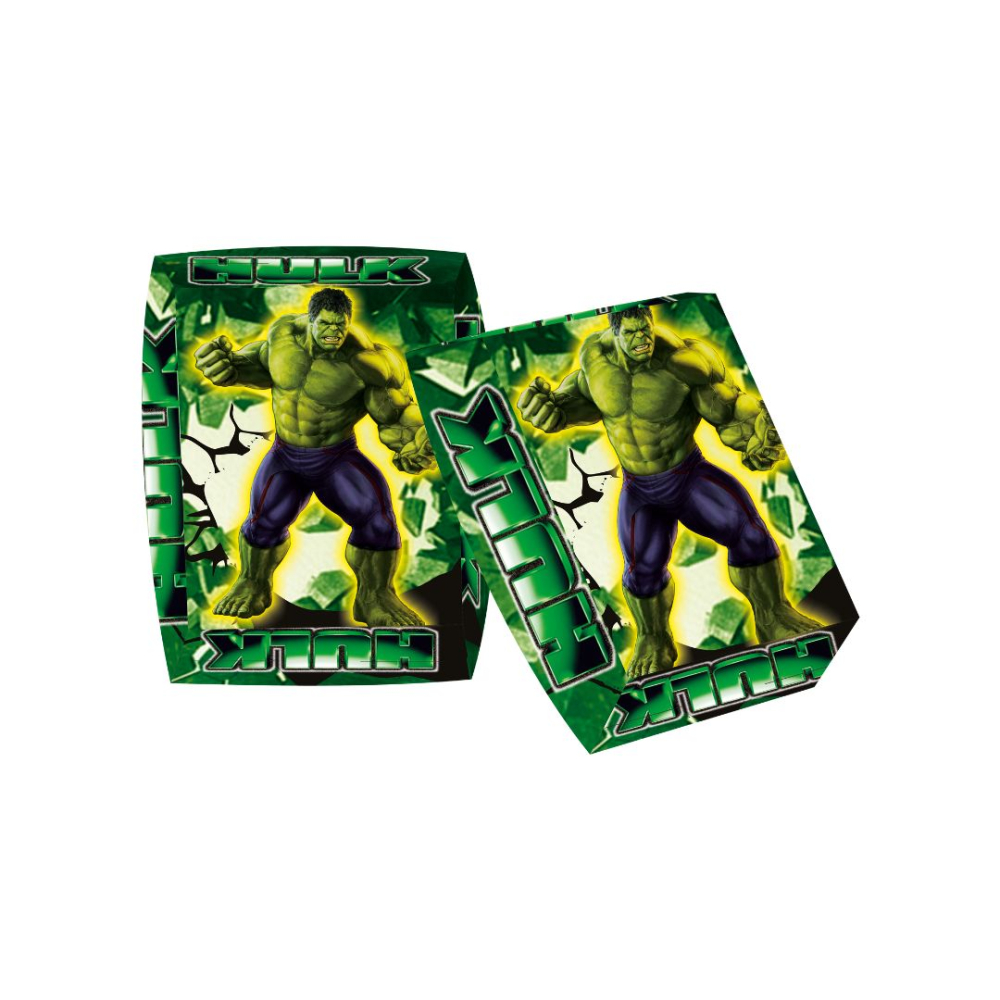 BANDEJA TEMATICO X 12 HULK ESCUDO 