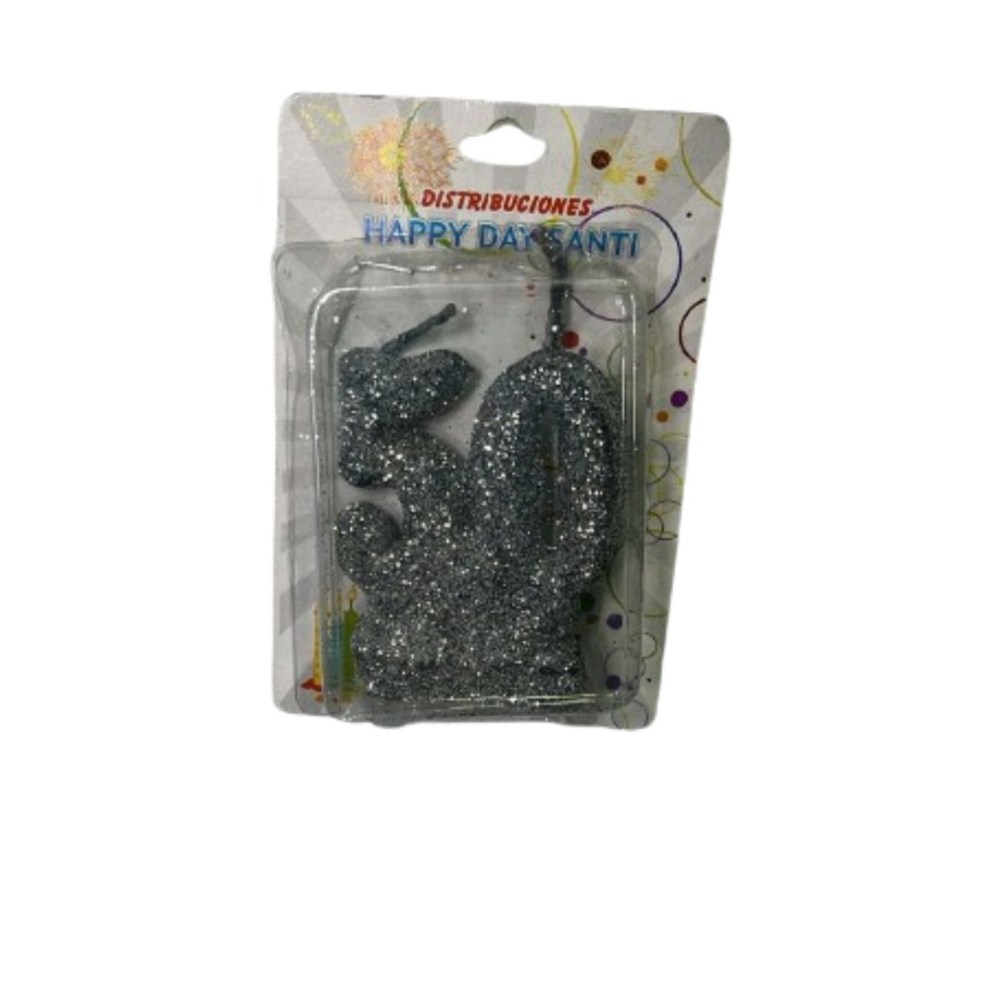 VELA 15 ANOS-25 ANOS-50 ANOS 50 AÑOS PLATEADO