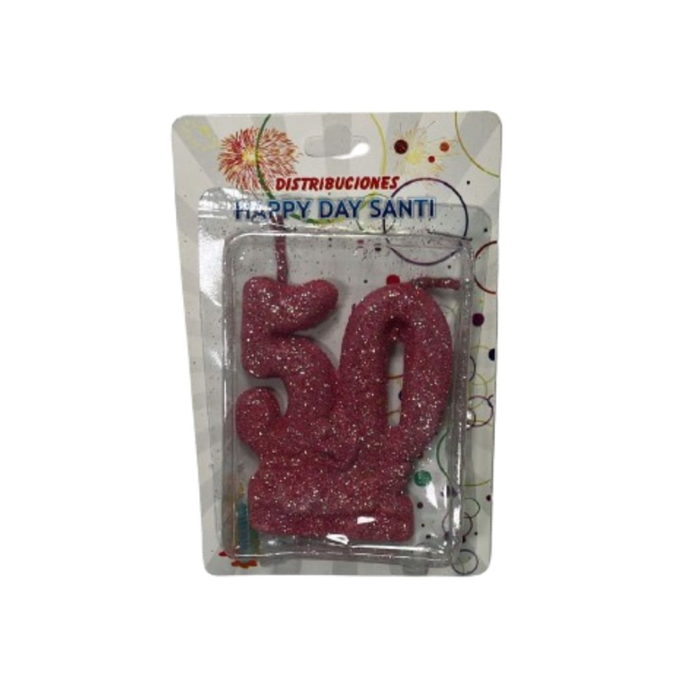 VELA 15 ANOS-25 ANOS-50 ANOS 50 AÑOS ORO ROSA