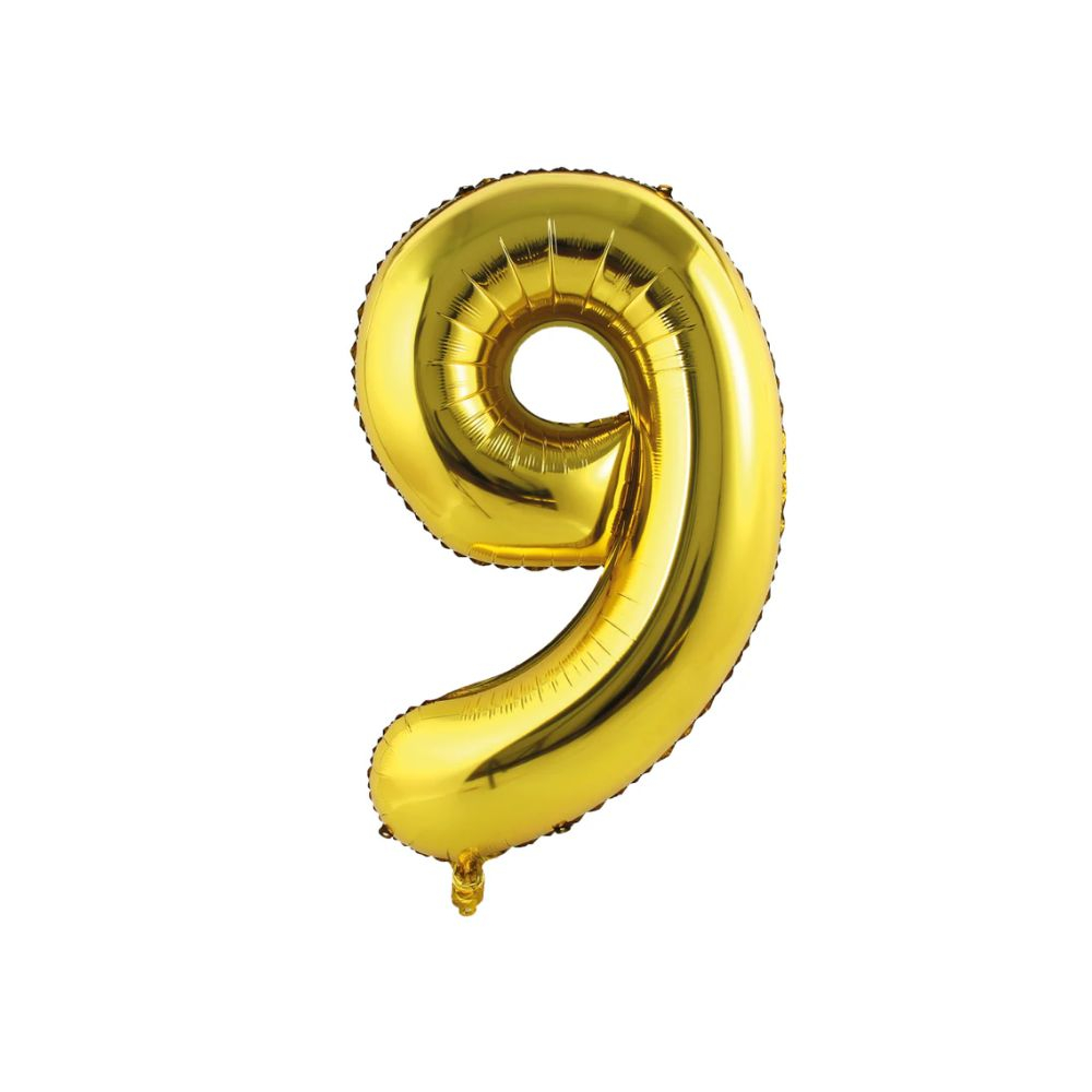 GLOBO METAL 16P #9 DORADO