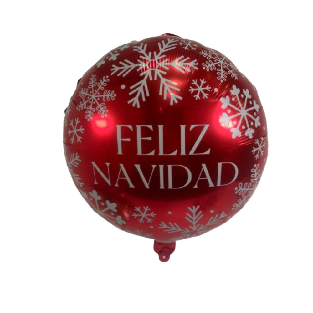GLOBO METAL 18 NAVIDAD #1 
