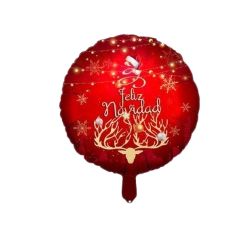 GLOBO METAL 18 NAVIDAD #4 