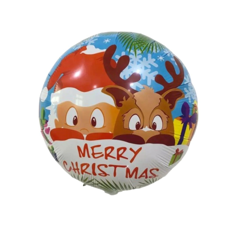 GLOBO METAL 18 NAVIDAD #5 