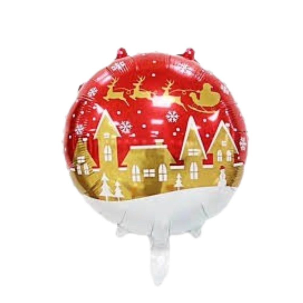 GLOBO METAL 18 NAVIDAD #9 