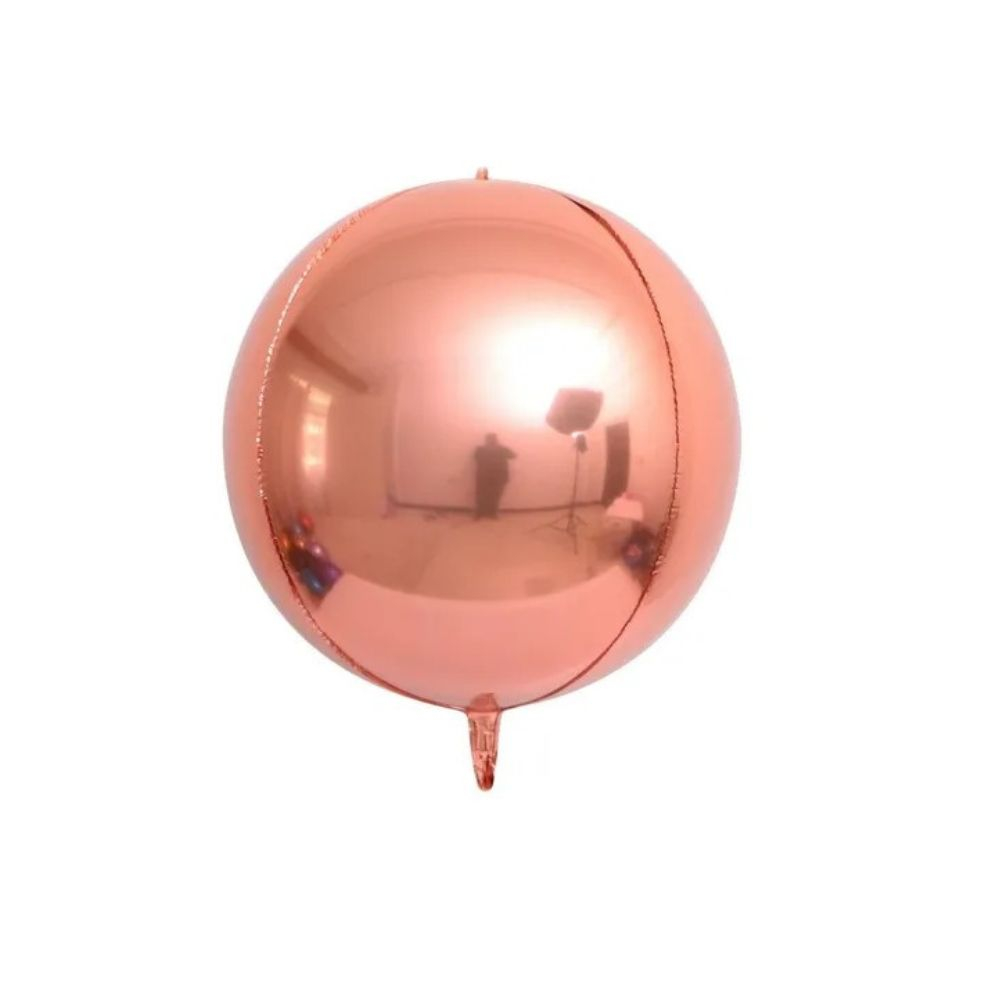 GLOBO METAL ORBIT   ORO ROSA