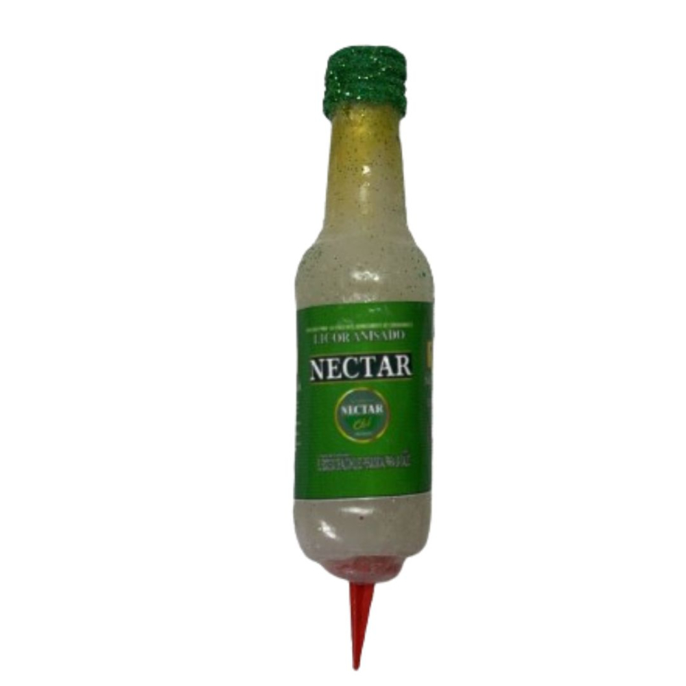 VELA BOTELLA VOLCAN   NECTAR VERDE