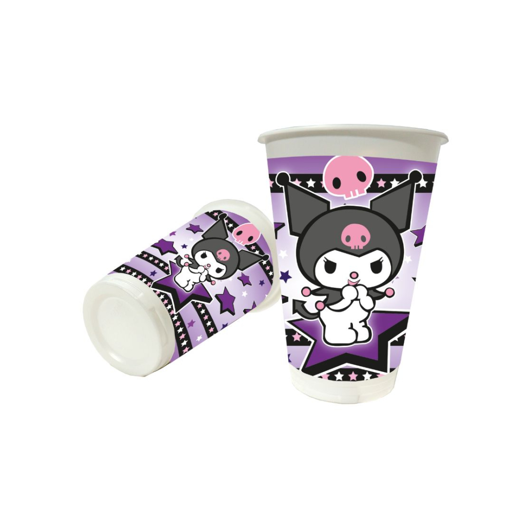 VASO INFANTIL X 12 KUROMI 