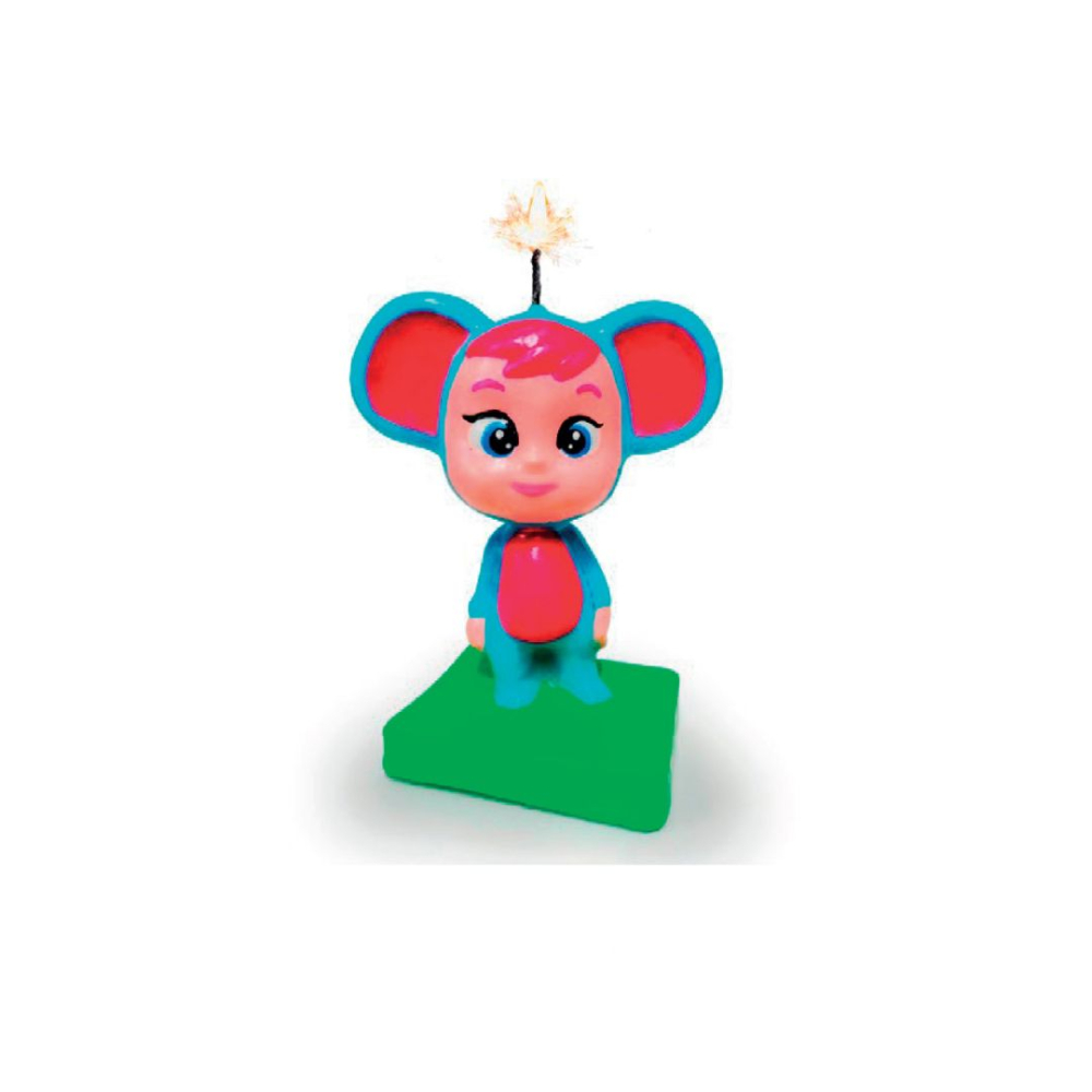 VELA SPLENDOR INFANTIL BEBES LLORONES AZUL