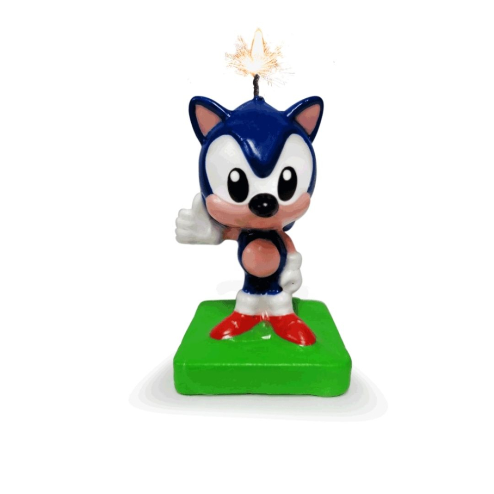 VELA SPLENDOR INFANTIL SONIC AZUL