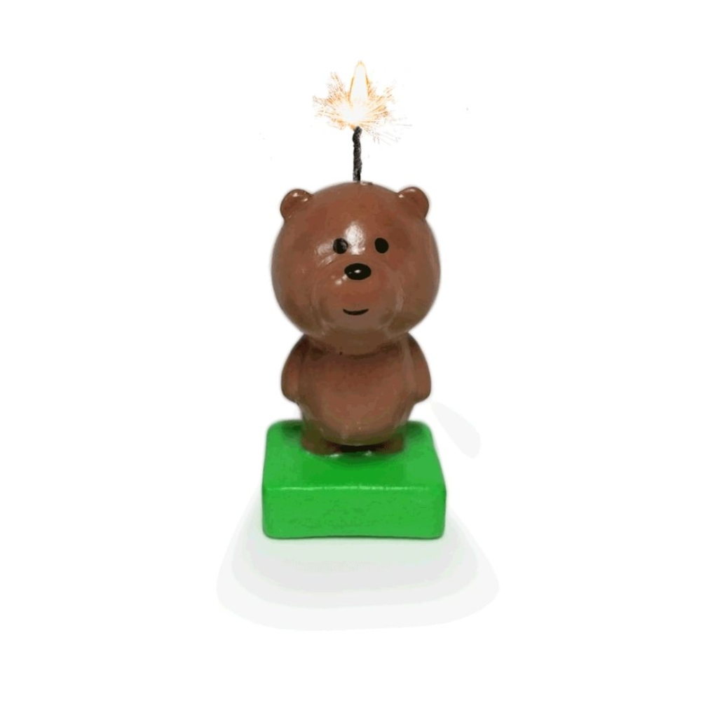 VELA SPLENDOR INFANTIL OSOS ESCANDALOSOS CAFE