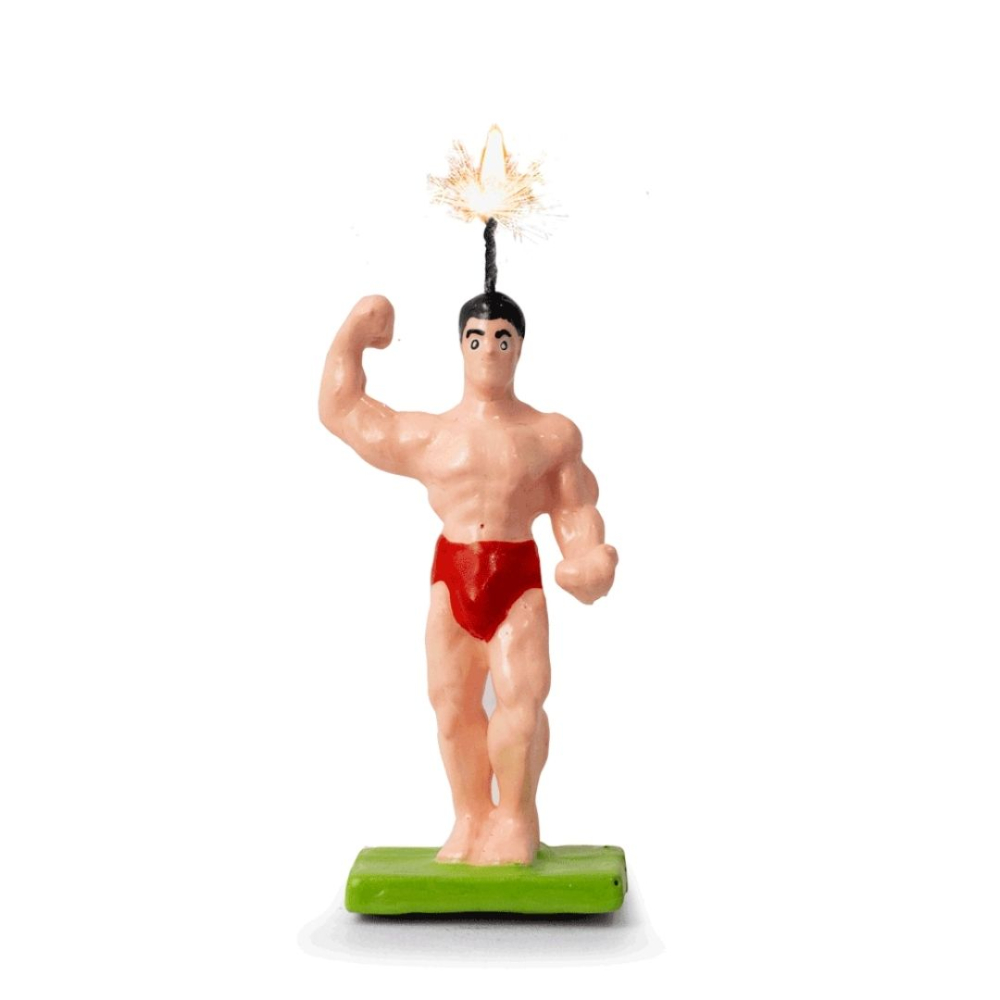 VELA SPLENDOR TEMATICA CHICO PELO NEGRO