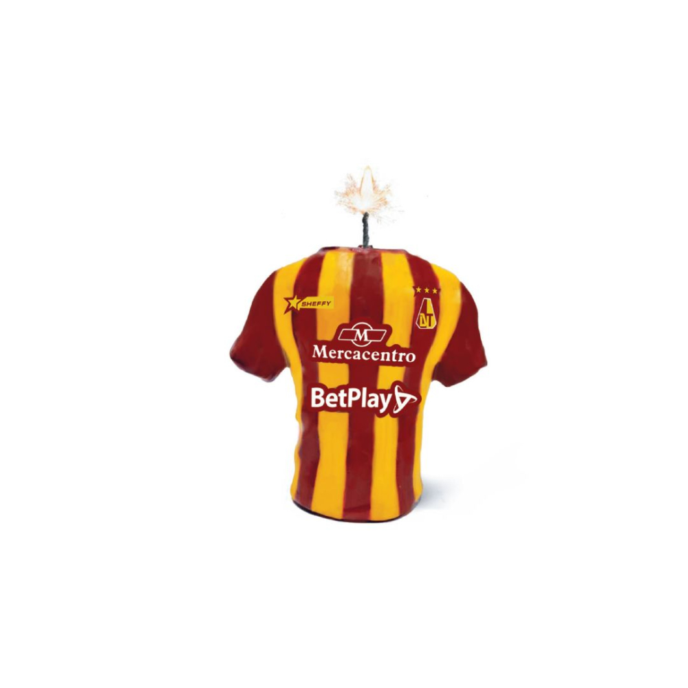 VELA SPLENDOR TEMATICA TOLIMA CAMISETA