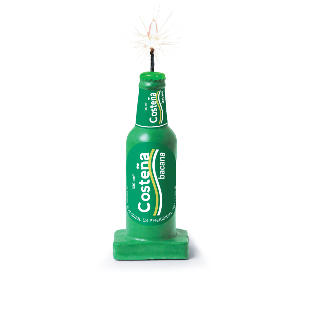 VELA SPLENDOR TEMATICA CERVEZA COSTENA