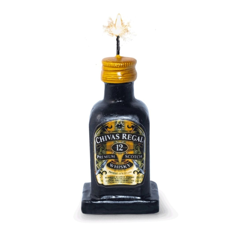 VELA SPLENDOR TEMATICA BOTELLA CHIVAS