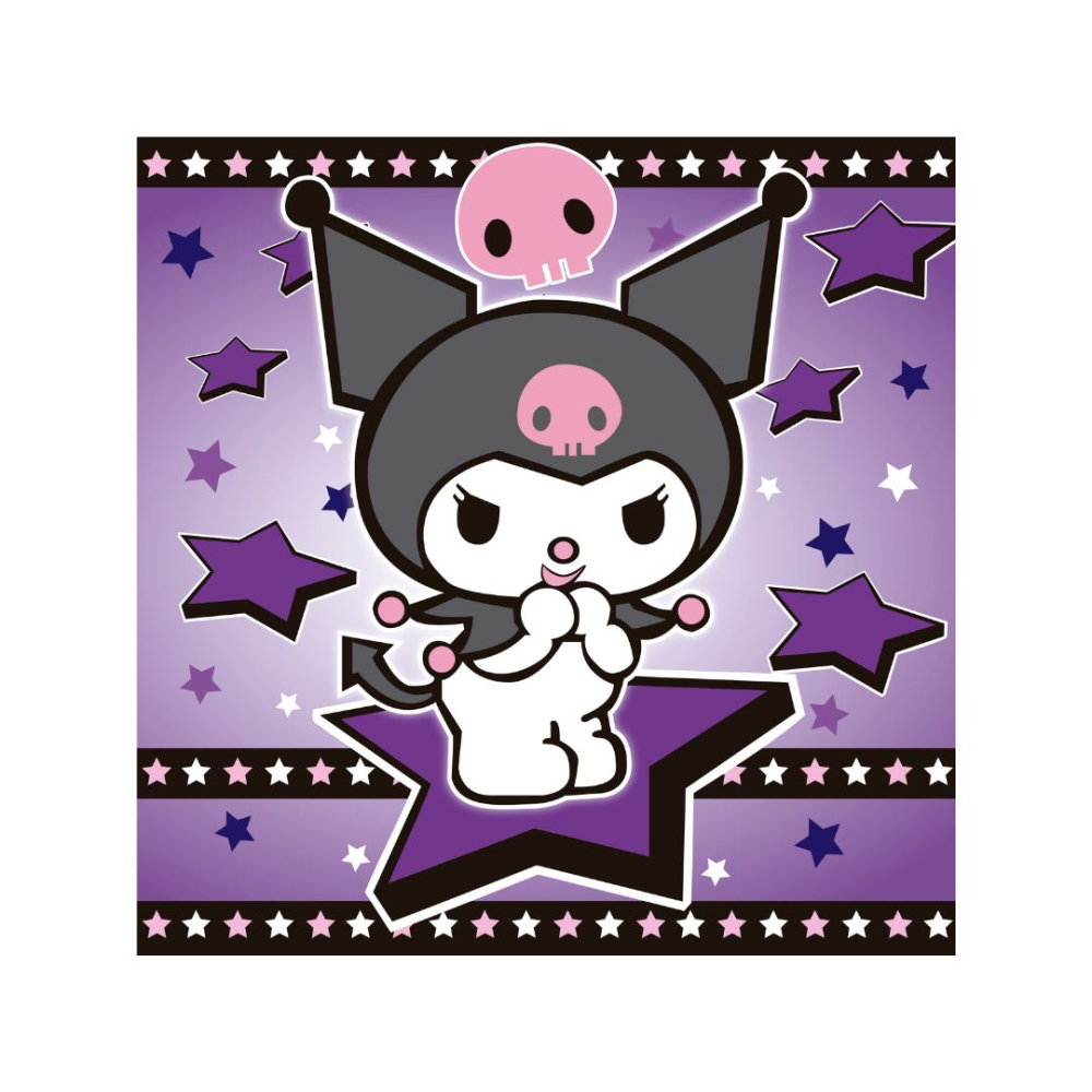 MANTEL INFANTIL KUROMI 