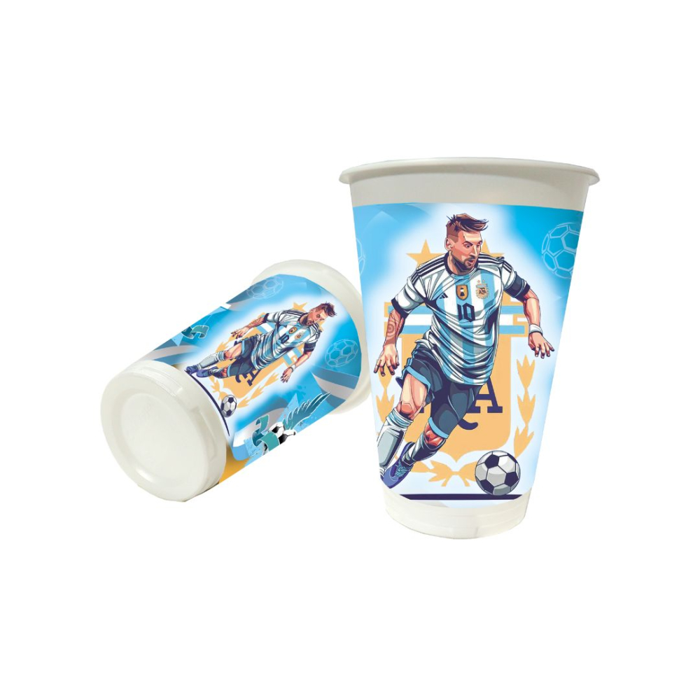 VASO TEMATICO X 12 MESSI 