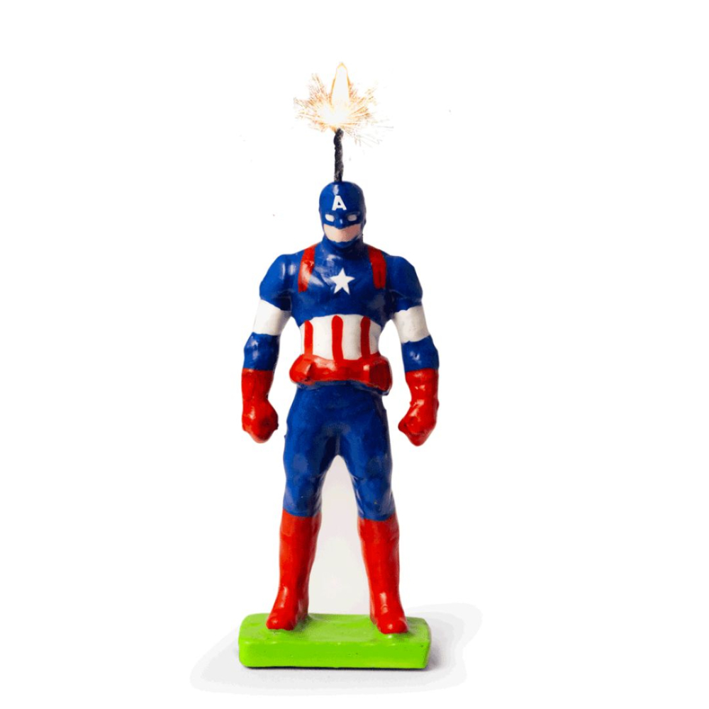 VELA SPLENDOR INFANTIL AVENGERS CAPITAN AMERICA