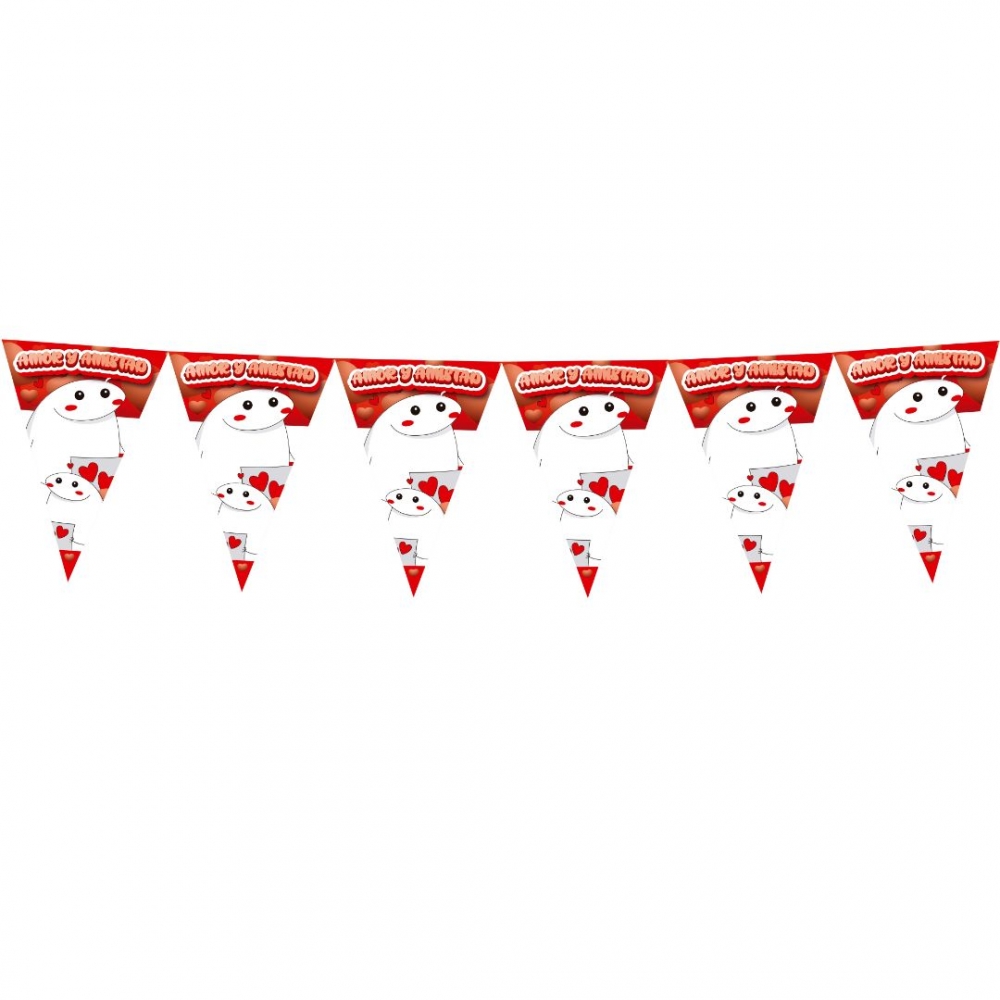 BANDERIN AMOR Y AMISTAD  1