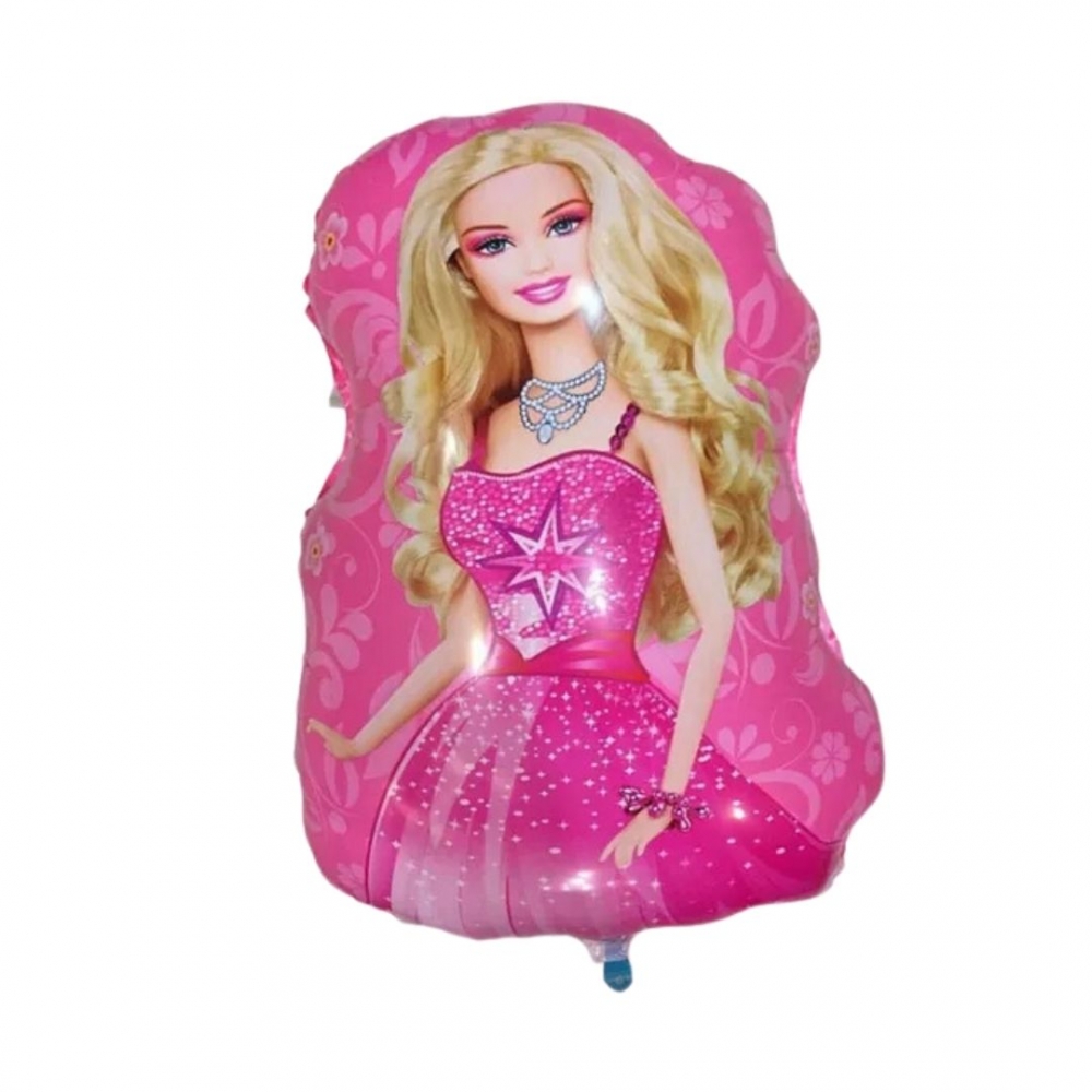 GLOBO SILUETA MEDIANO  BARBIE 