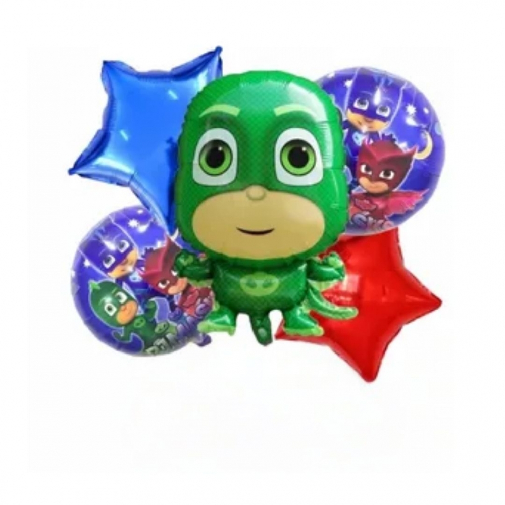 BOUQUET INFANTIL SURTI HEROES EN PIJAMA VERDE