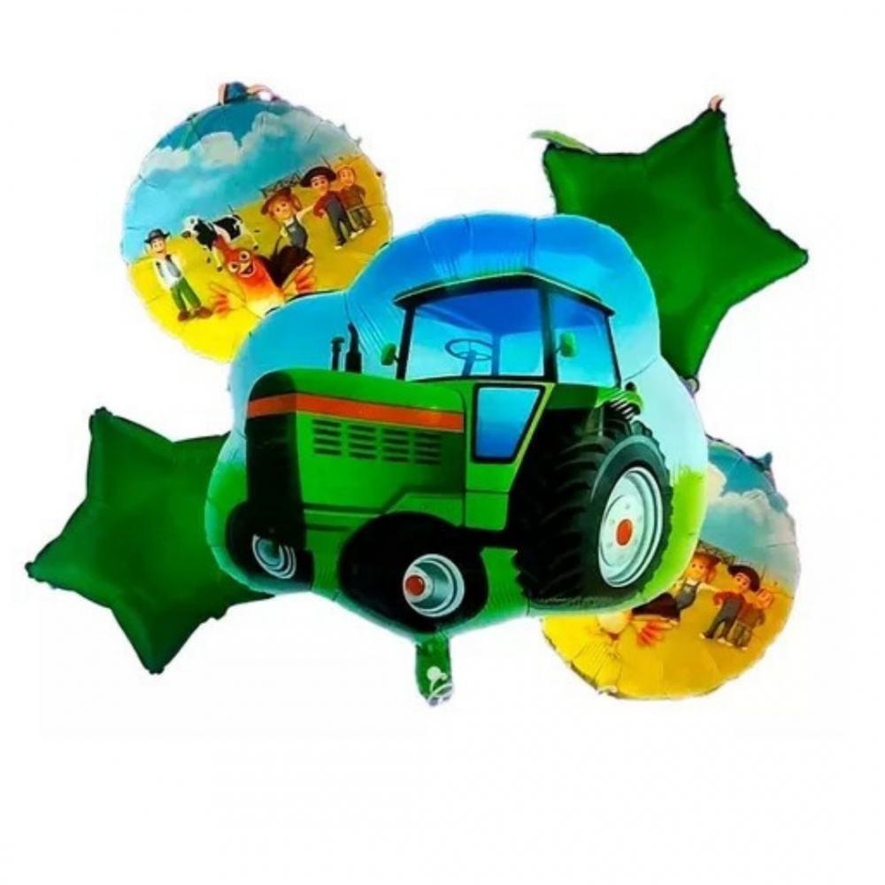 BOUQUET INFANTIL SURTI LA GRANJA DE ZENON TRACTOR