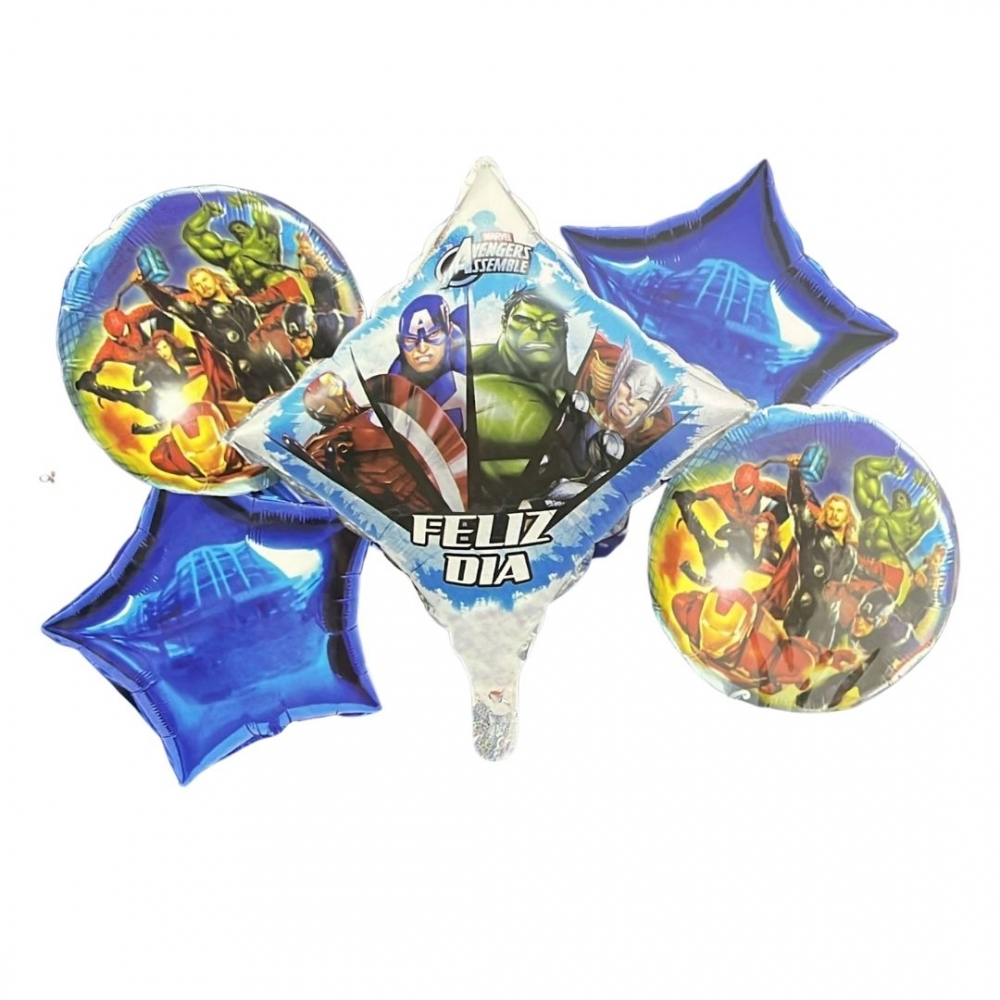 BOUQUET INFANTIL SURTI AVENGERS ESCUDO
