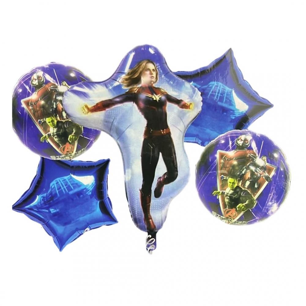 BOUQUET INFANTIL SURTI AVENGERS CAPITANA MARVEL BRAZOS ABIERTO