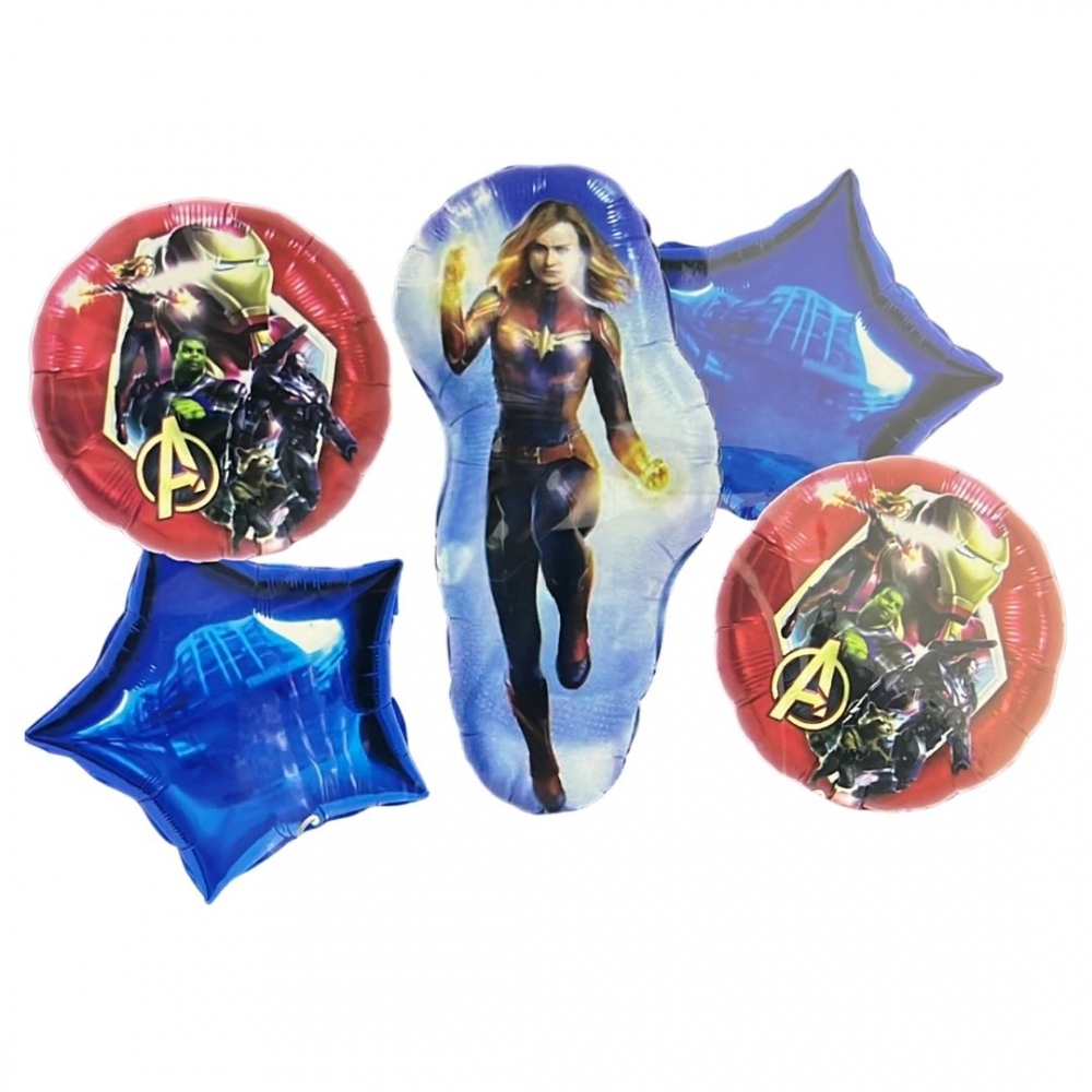 BOUQUET INFANTIL SURTI AVENGERS CAPITANA MARVEL CORRIENDO