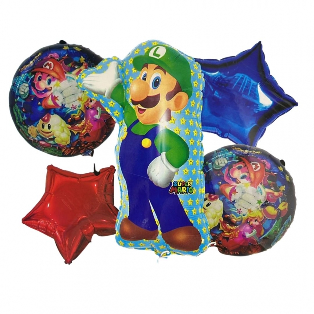 BOUQUET INFANTIL SURTI MARIO BROSS LUIGI