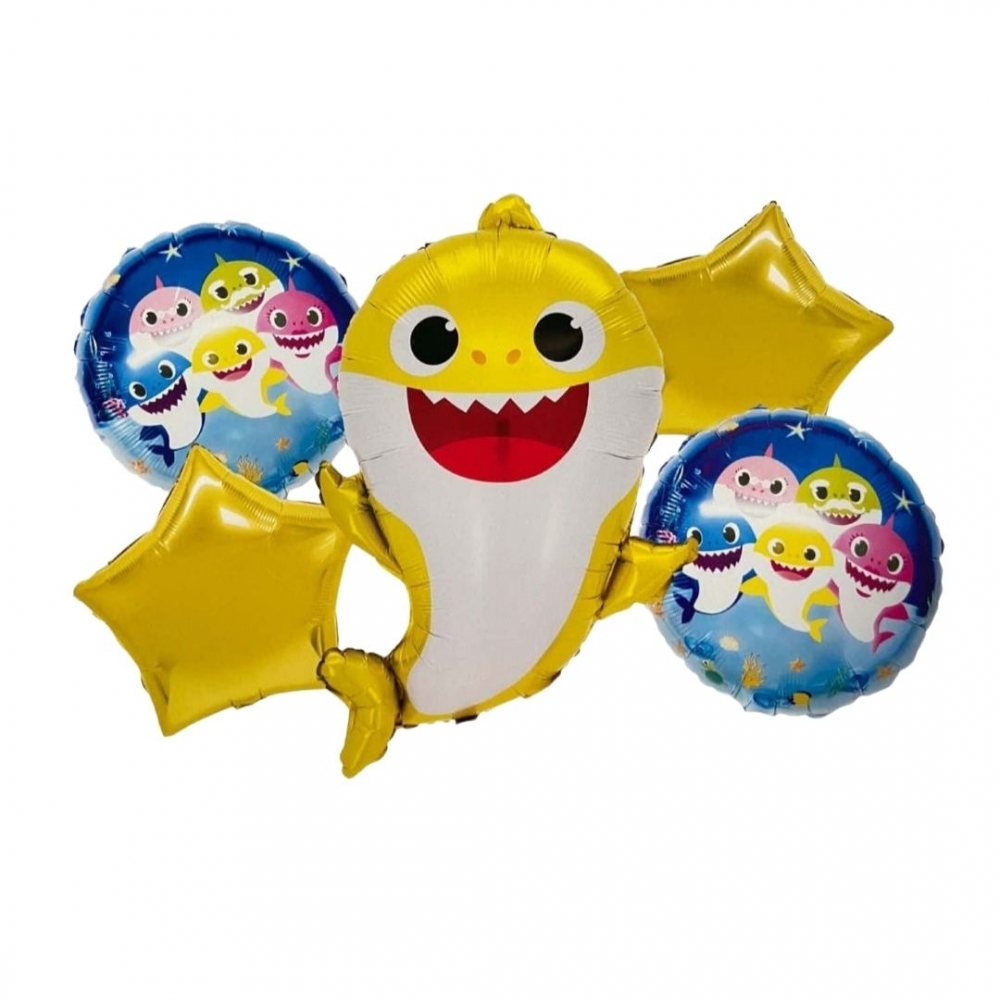 BOUQUET INFANTIL SURTI BABY SHARK AMARILLO