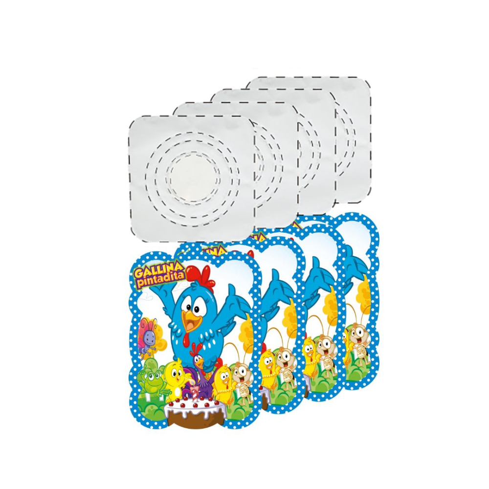 FESTON INFANTIL LA GALLINA PINTADITA 